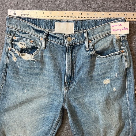 Mother Superior The High Waisted Cardinal Sinner Ankle Chew Jeans -Women's Sz 29 - Picture 8 of 12